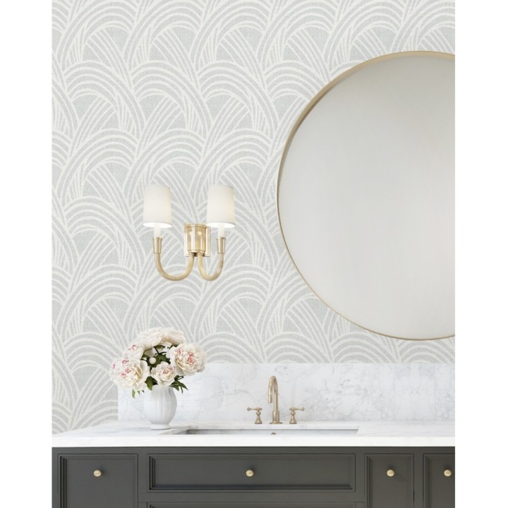 Papel pintado de arcos entrelazados - Sunland 681421