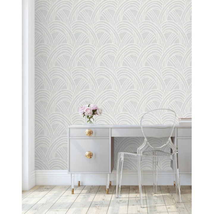 Papel pintado de arcos entrelazados - Sunland 681421