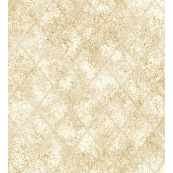 Papel pintado rombos imitación espejo envejecido - Montmar 121265