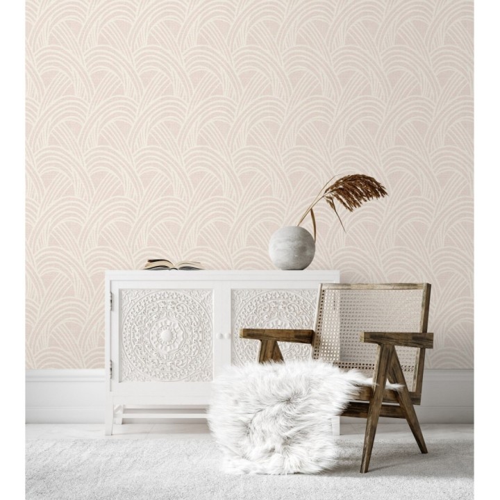 Papel pintado de arcos entrelazados - Sunland 681422