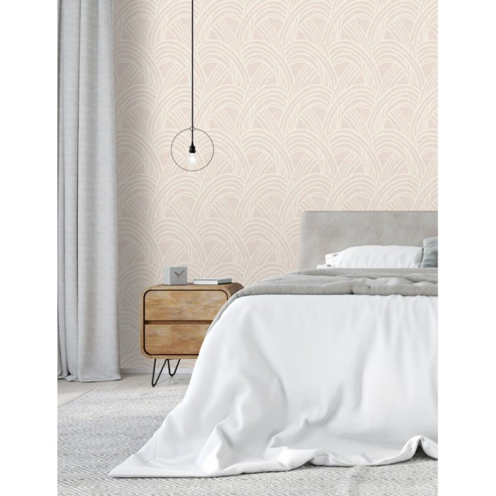 Papel pintado de arcos entrelazados - Sunland 681422