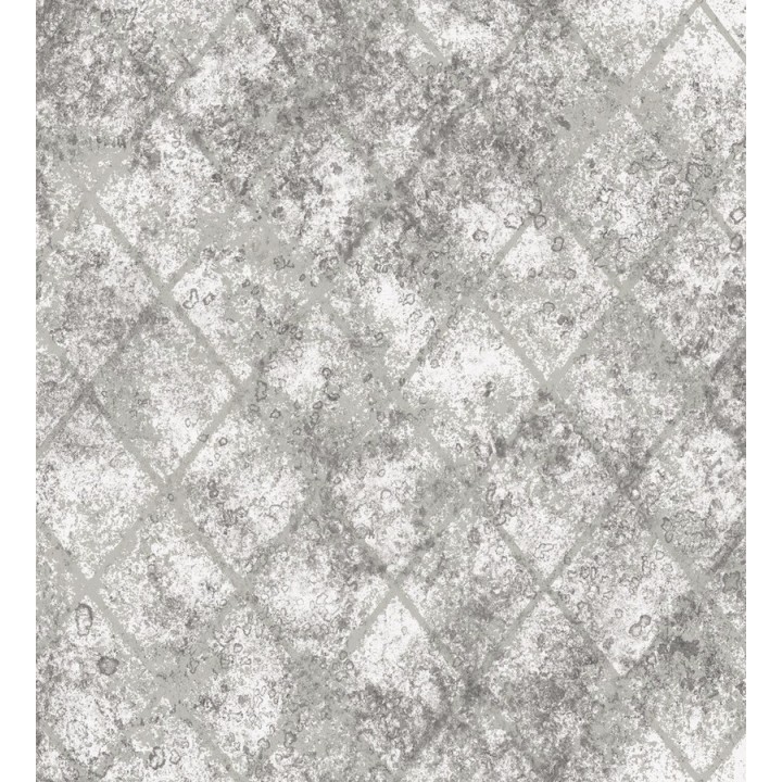 Papel pintado rombos imitación espejo envejecido - Montmar 121266