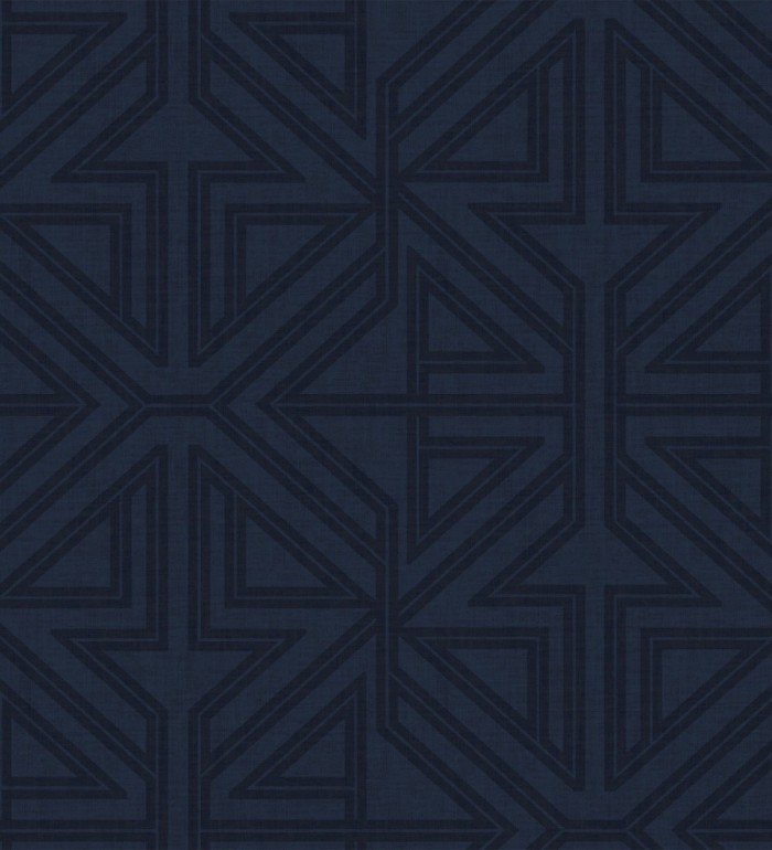 Papel pintado geométrico con estilo Art Decó - Maxwell 681427
