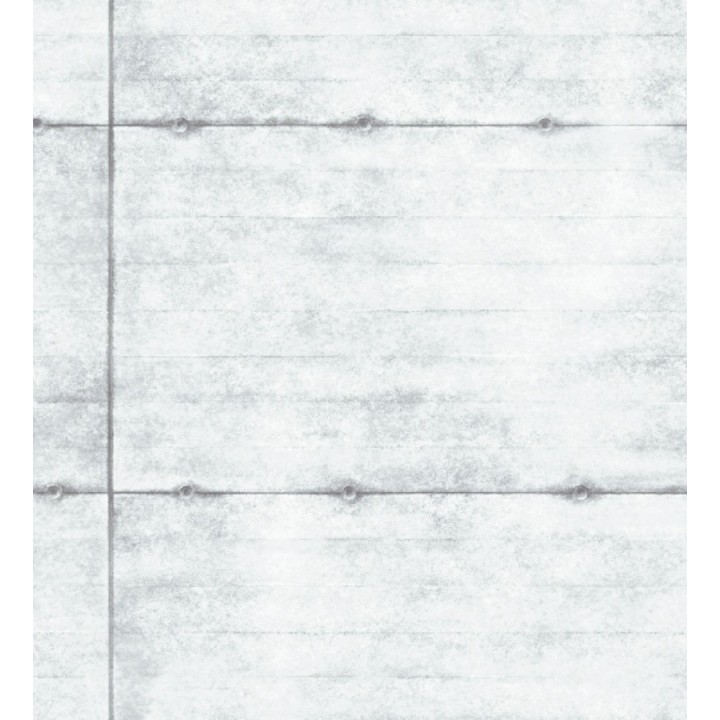 Papel pintado imitación hormigón blanco - Alden 121270