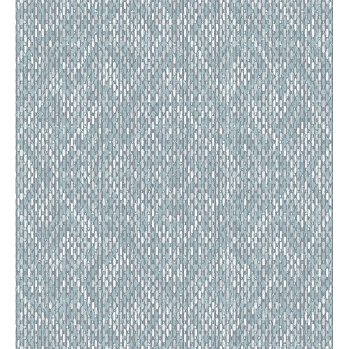 Papel pintado damasco geométrico efecto trama textil - Bixby 681444