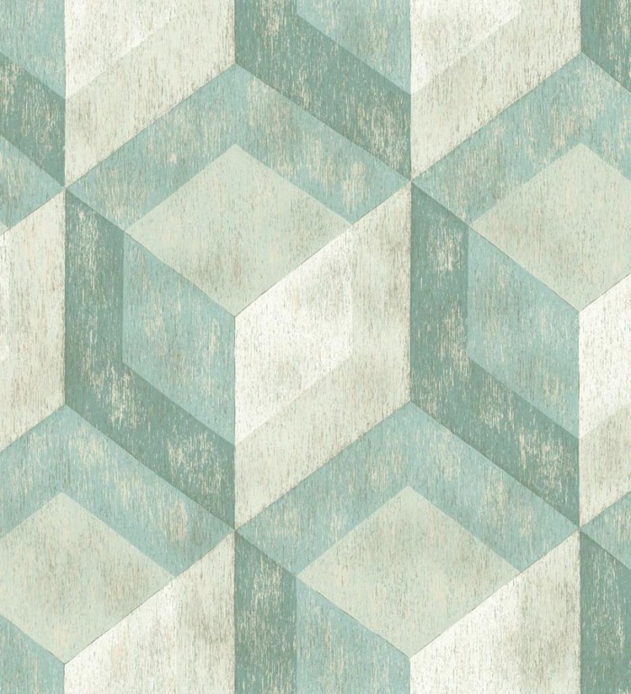 Papel pintado geométrico estilo retro - Sugar Pop 121276