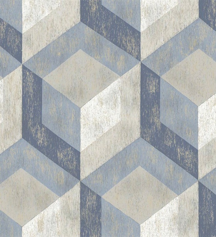 Papel pintado geométrico estilo retro - Sugar Pop 121277