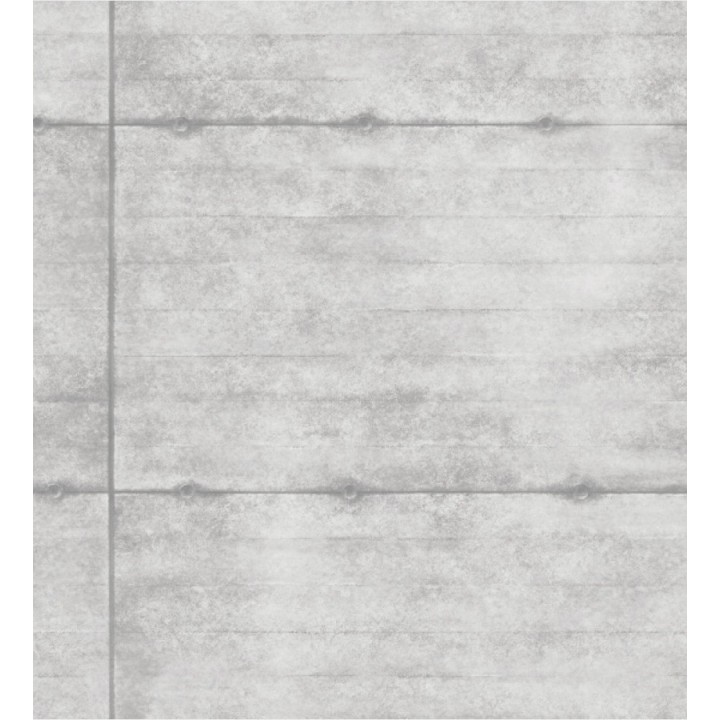 Papel pintado imitación hormigón gris claro - Alden 121280