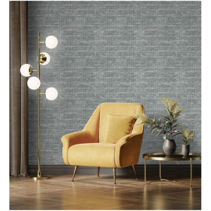 Papel pintado efecto fibra textil jaspeada - Hewitt 681451