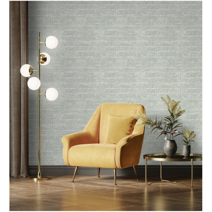 Papel pintado efecto fibra textil jaspeada - Hewitt 681453