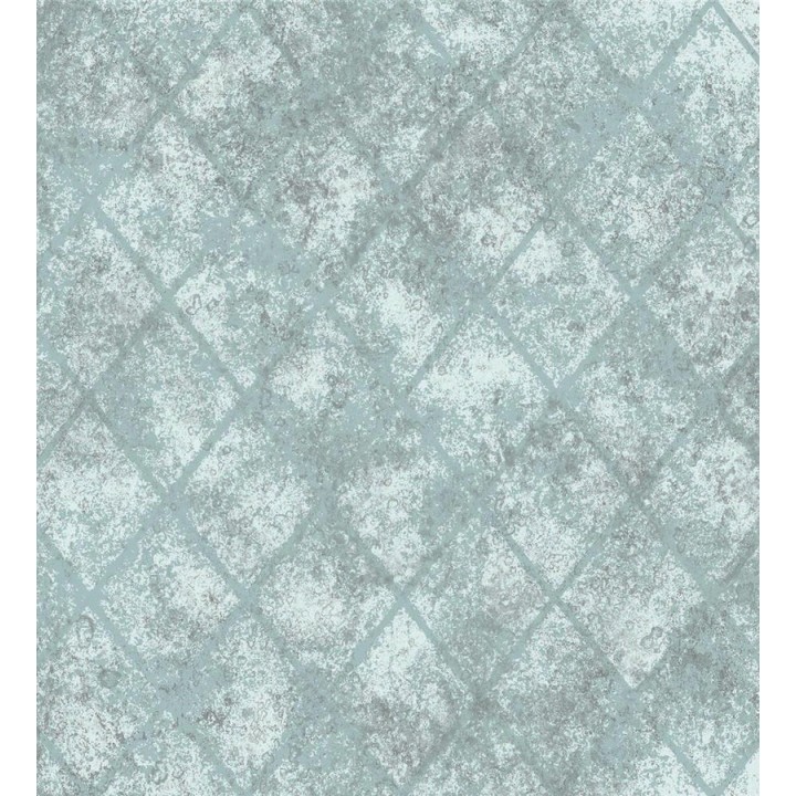 Papel pintado rombos imitación espejo envejecido - Zaidan 121288