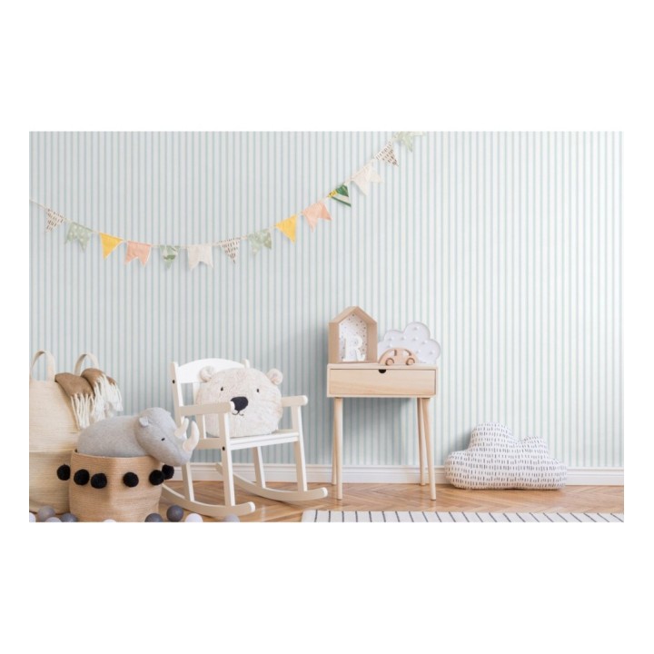 Papel pintado rayas para niños - Baby Stripes 681472