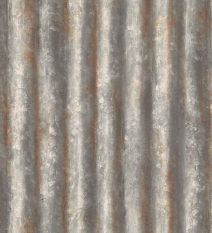 Papel pintado rayas modernas metalizadas estilo industrial - Lewis 121292