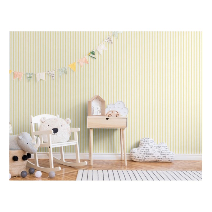 Papel pintado rayas para niños - Baby Stripes 681473