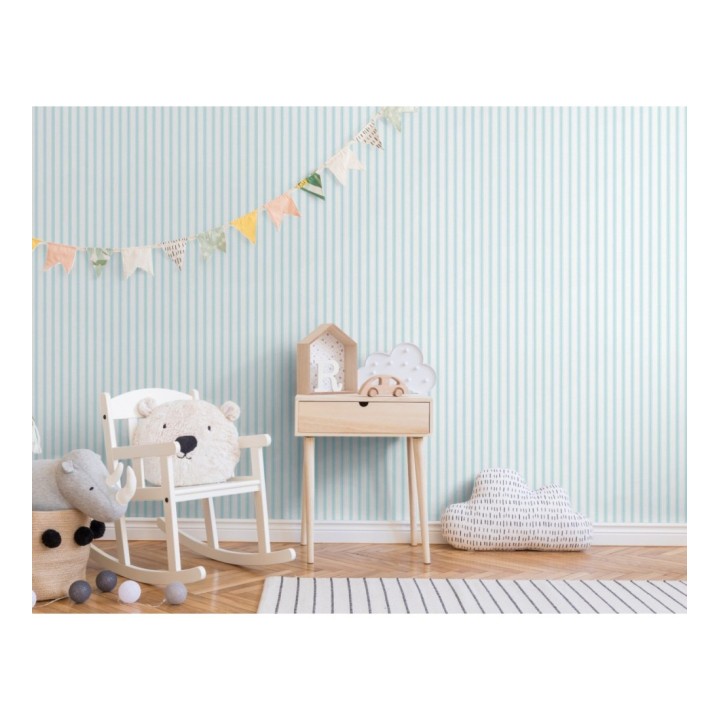 Papel pintado rayas para niños - Baby Stripes 681475