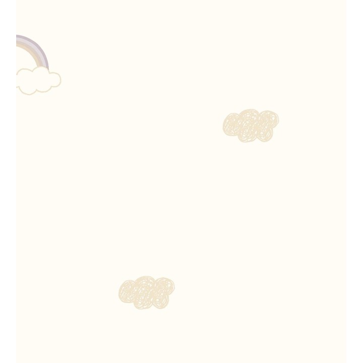 Papel pintado nubes y arcoíris - Looney Rainbow 681479