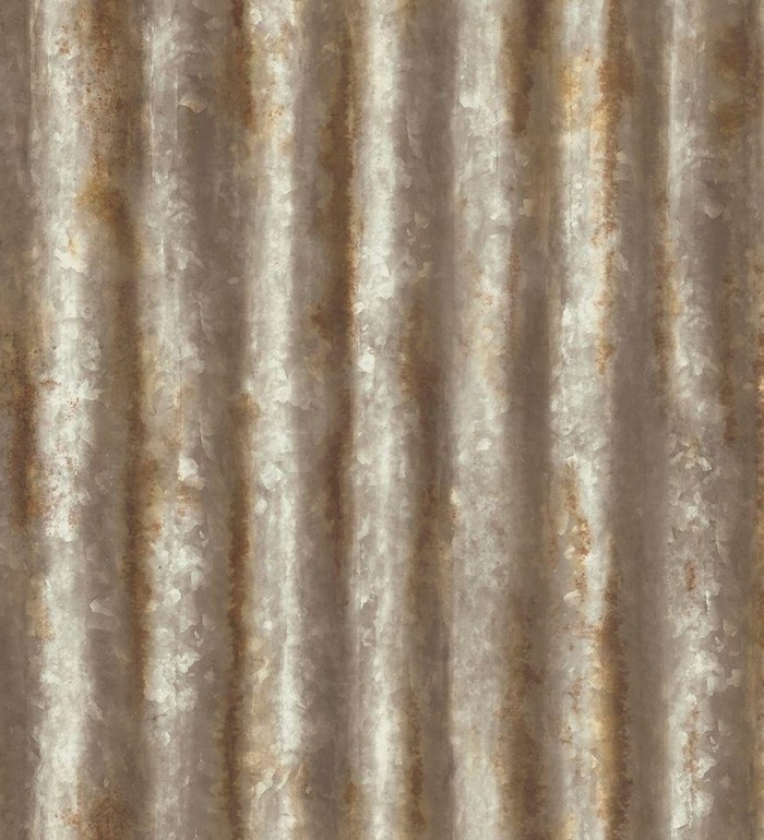 Papel pintado rayas modernas metalizadas estilo industrial - Lewis 121293