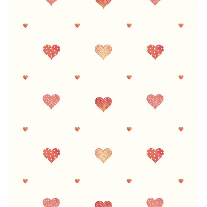 Papel pintado de corazones de caramelo - Sugar Hearts 681483