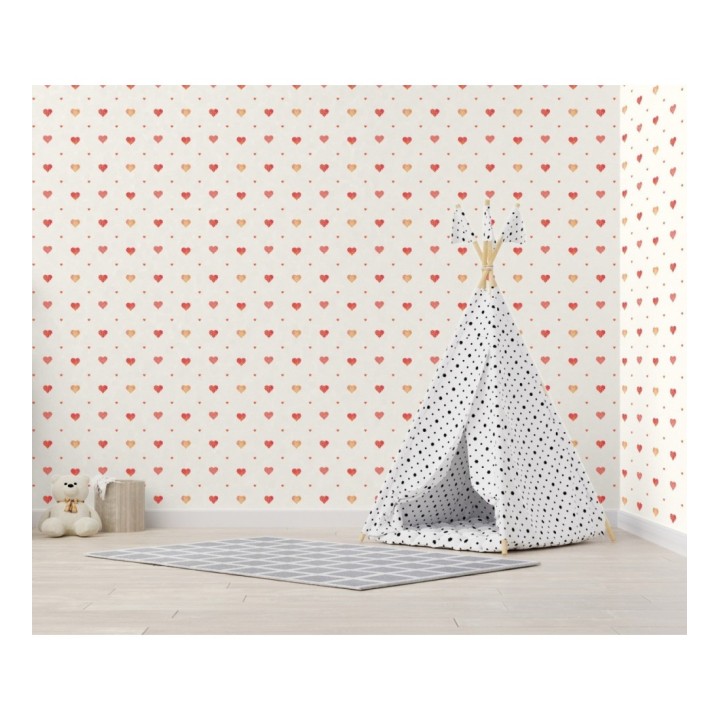 Papel pintado de corazones de caramelo - Sugar Hearts 681483