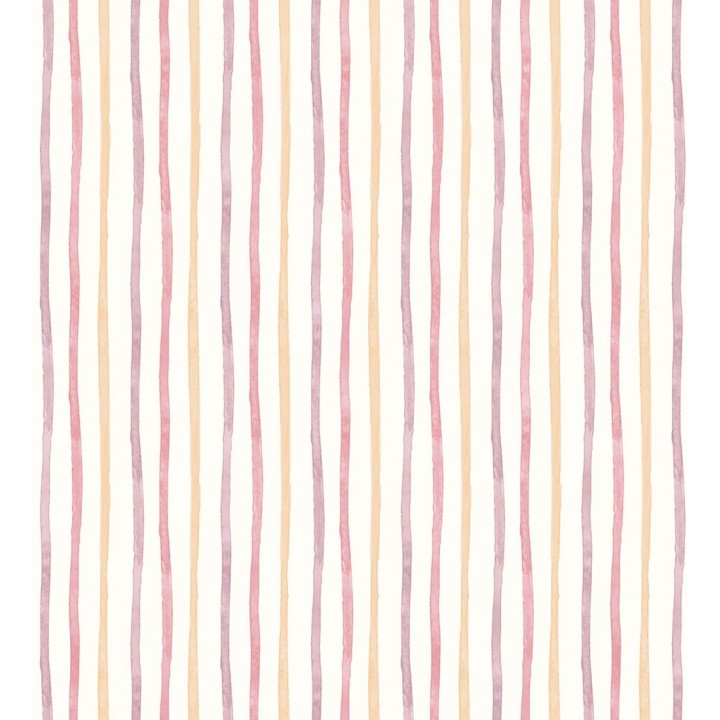 Papel pintado rayas infantiles de caramelo - Candy Stripes 681485