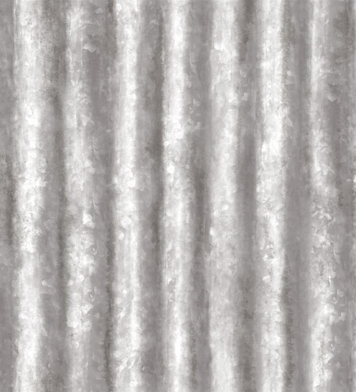 Papel pintado rayas modernas metalizadas estilo industrial - Lewis 121295