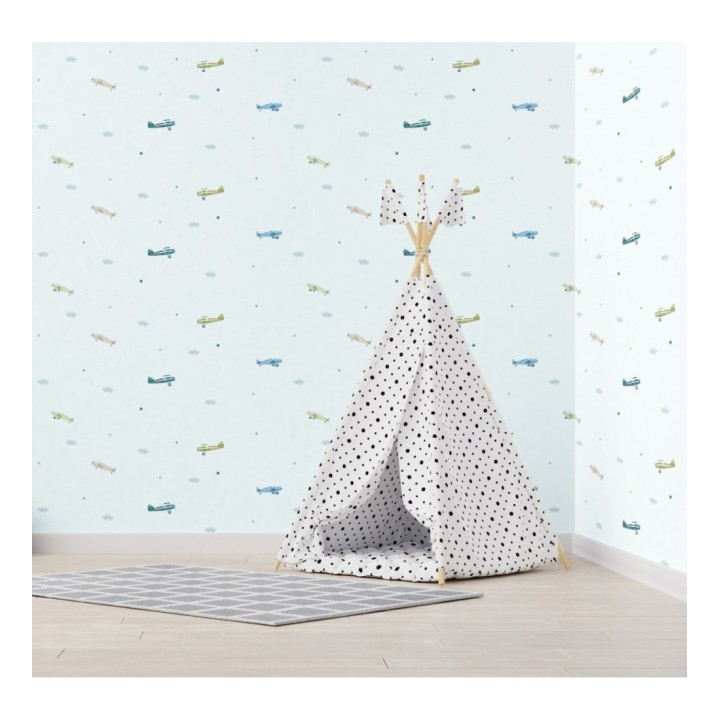 Papel pintado de aviones y aeroplanos - Looney Planes 681488