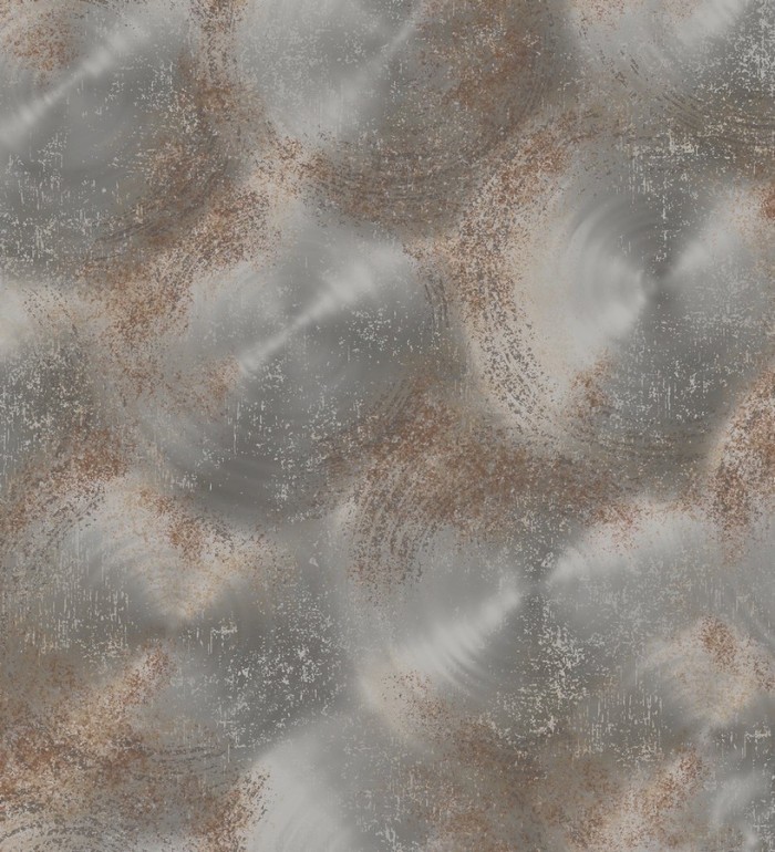 Papel pintado moderno discos metalizados - Modern Rings 121296