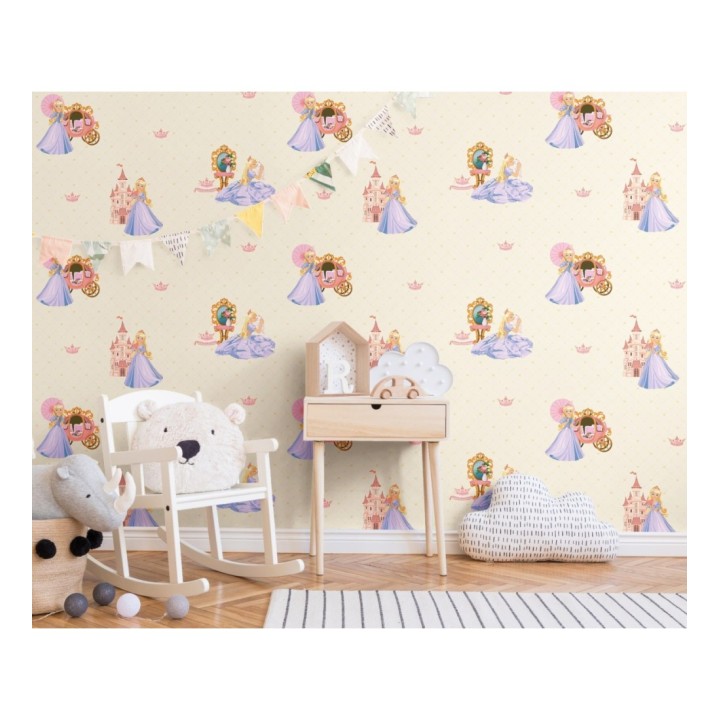 Papel pintado de princesas y corazones - Princess Palace 681493