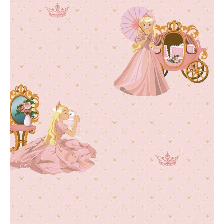 Papel pintado de princesas y corazones - Princess Palace 681494