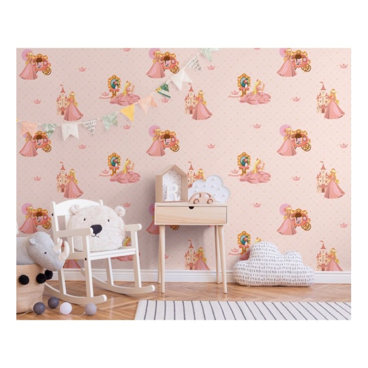 Papel pintado de princesas y corazones - Princess Palace 681494