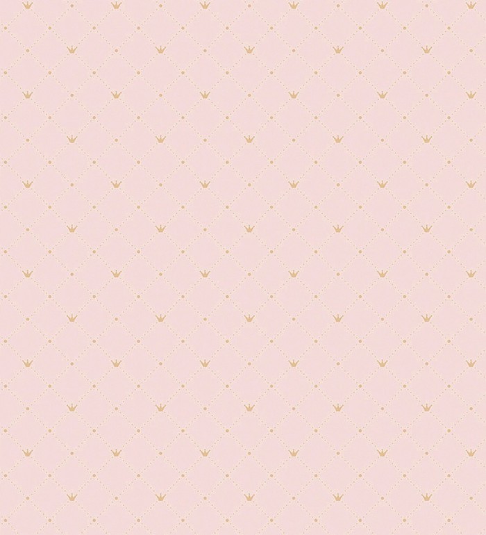 Papel pintado de corazones y puntitos - Princess Dots 681496