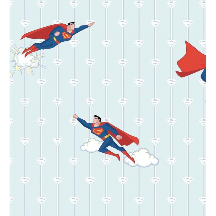 Papel pintado de rayas con Superman - Clark Flight 681503