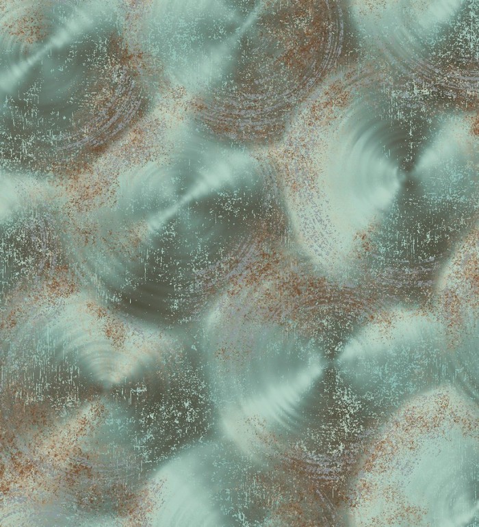 Papel pintado moderno discos metalizados - Modern Rings 121299