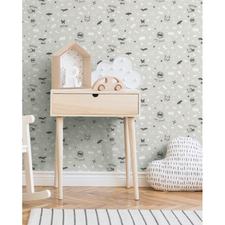 Papel pintado símbolos de Batman - Batman Go 681512