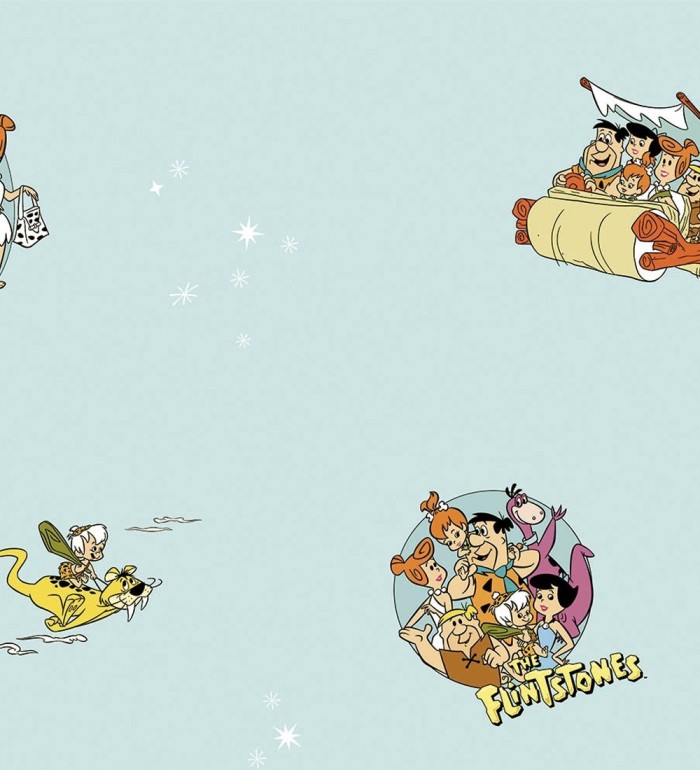 Papel pintado dibujos de los Picapiedra - Flintstones Tribe 681517