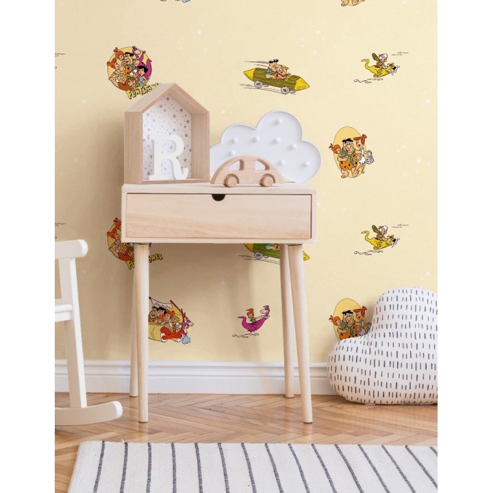 Papel pintado dibujos de los Picapiedra - Flintstones Tribe 681518