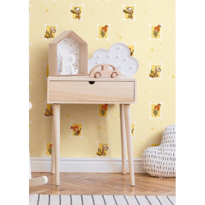 Papel pintado Pebbles y Bam Bam - Flintstones Baby 681520