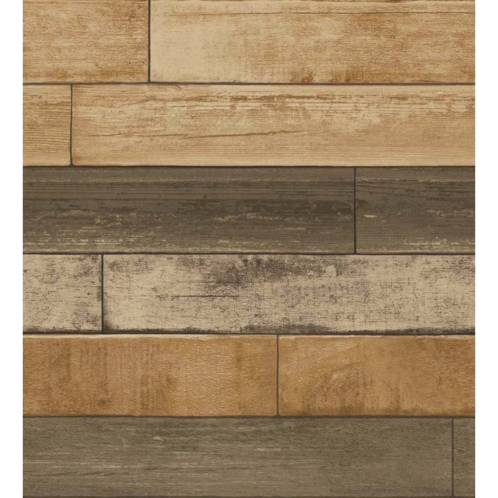 Papel pintado madera rústica Shabby Chic - Viveiro 121303