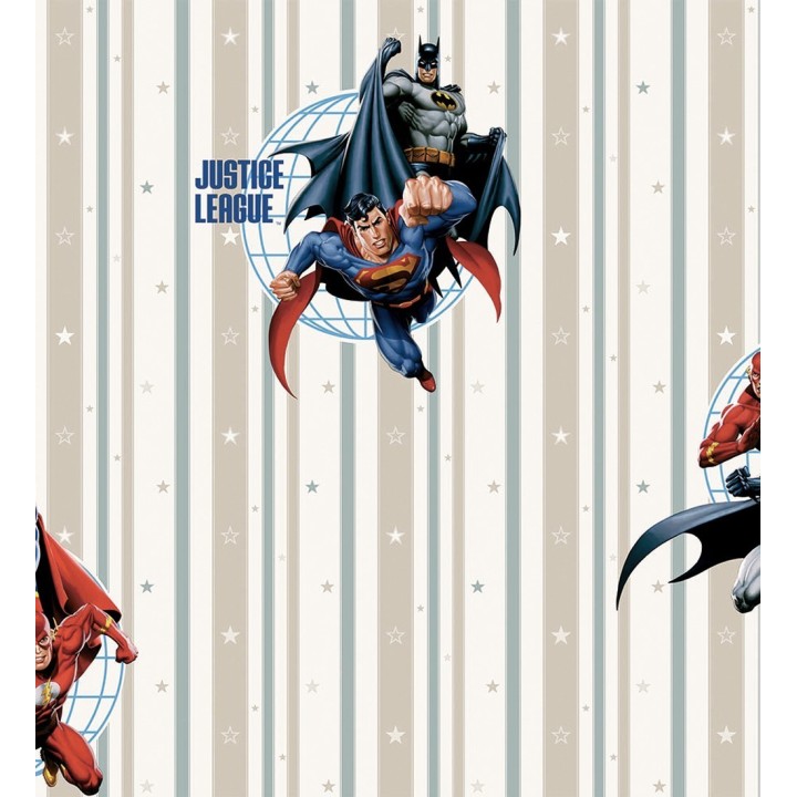Papel pintado liga de la justicia Warner DC Superman Batman  - Justice League 681525