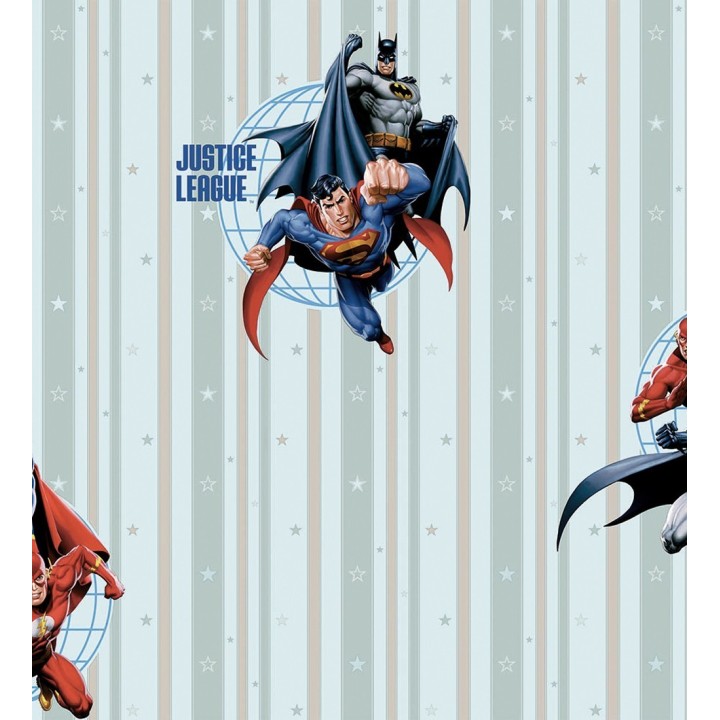 Papel pintado liga de la justicia Warner DC Superman Batman  - Justice League 681526