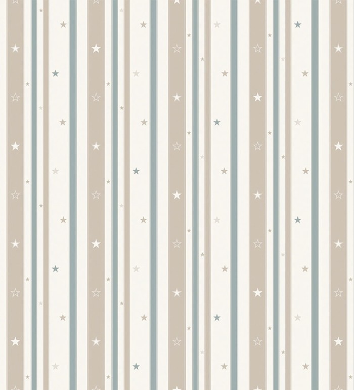 Papel pintado de rayas y estrellas - Justice Stripes 681527