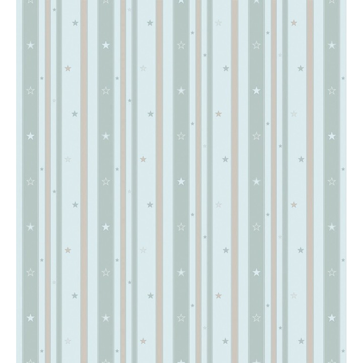 Papel pintado de rayas y estrellas - Justice Stripes 681528