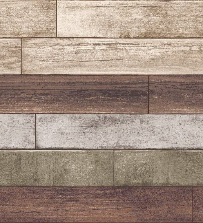 Papel pintado madera rústica Shabby Chic - Viveiro 121304