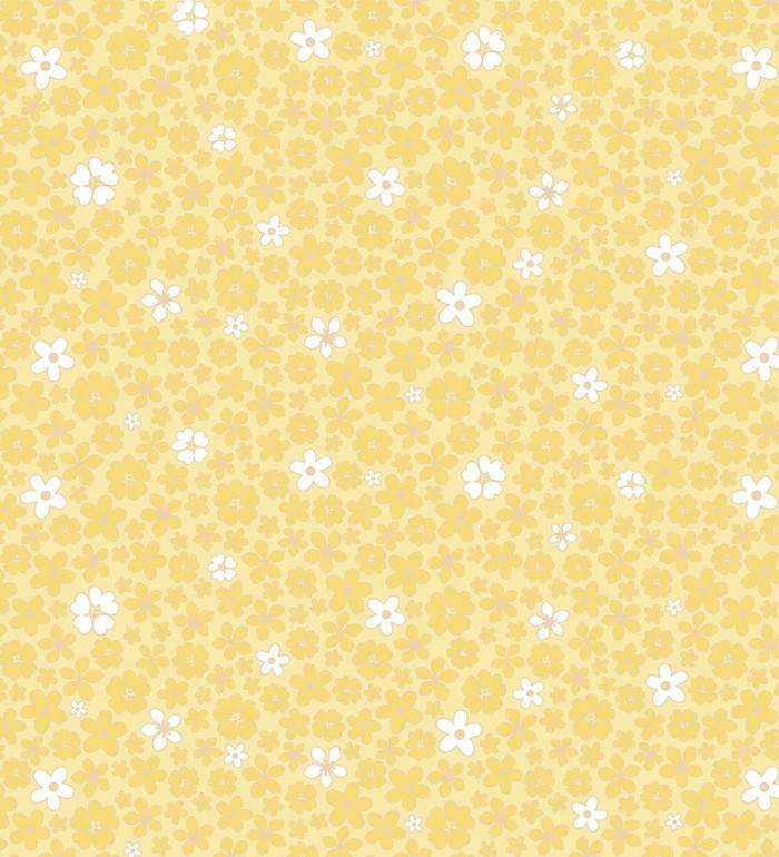 Papel pintado de flores infantiles - Tweety Flowers 681531