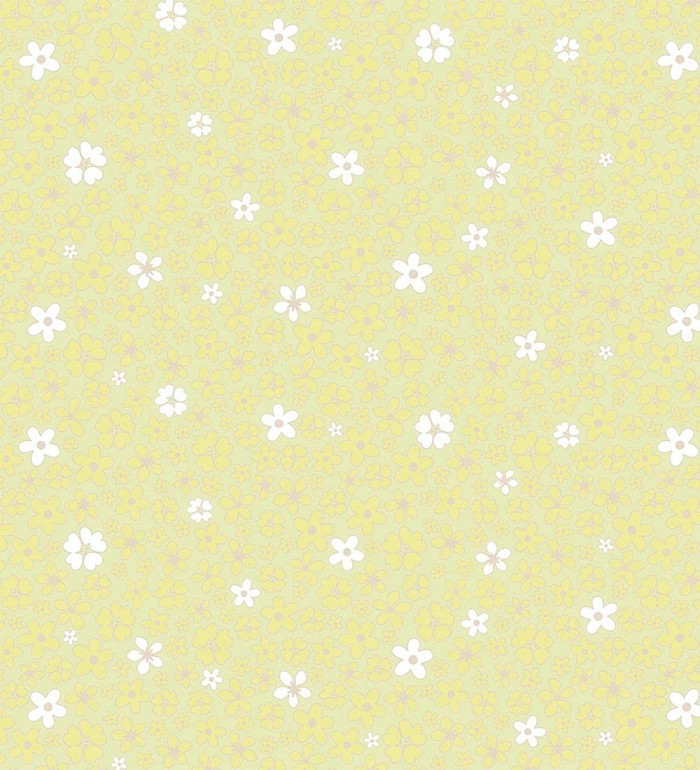 Papel pintado de flores infantiles - Tweety Flowers 681532