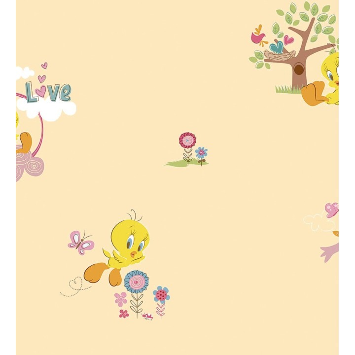 Papel pintado Piolín - Tweety Garden 681533