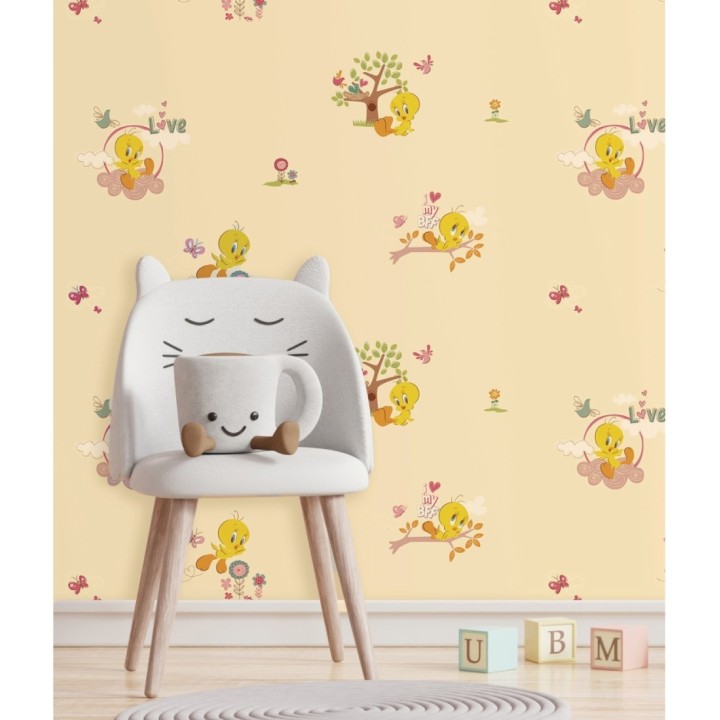 Papel pintado Piolín - Tweety Garden 681533
