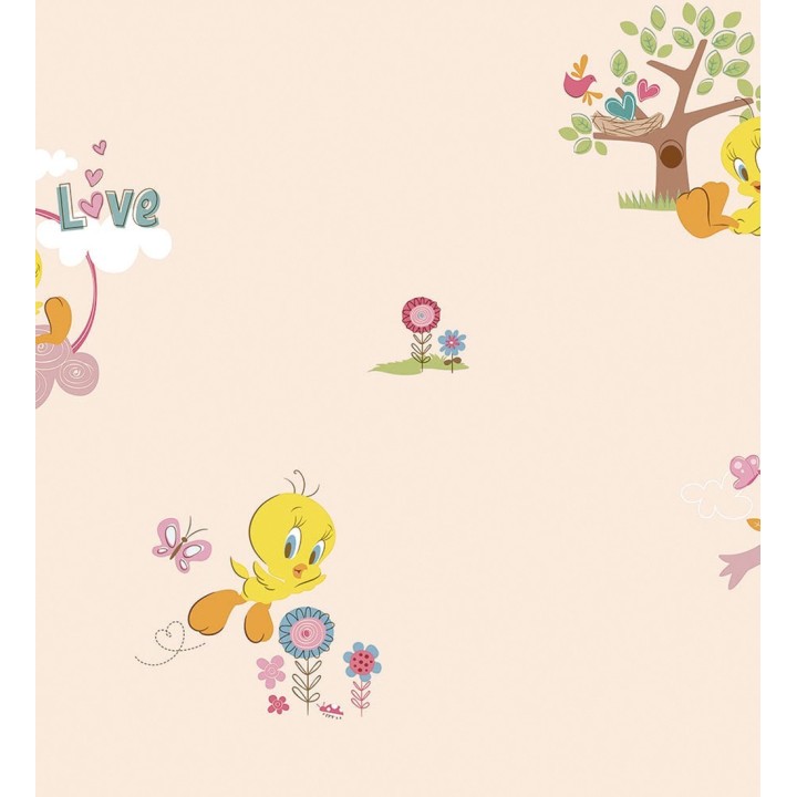 Papel pintado Piolín - Tweety Garden 681534