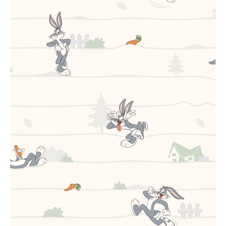 Papel pintado Looney Tunes Bugs Bunny - Bunny Race 681539