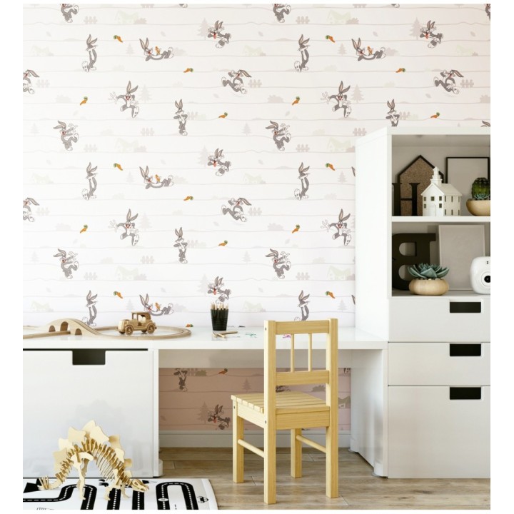 Papel pintado Looney Tunes Bugs Bunny - Bunny Race 681539